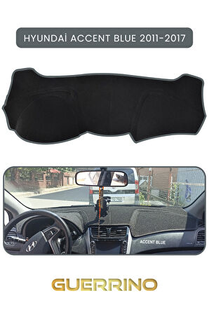 HYUNDAİ ACCENT BLUE 2011-2017TORPİDO KORUMA HALISI GRİ KENAR