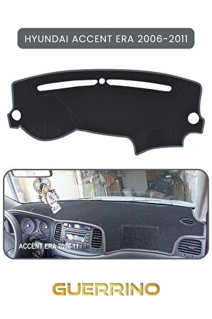 HYUNDAİ ACCENT ERA 2006-2011TORPİDO KORUMA HALISI GRİ KENAR