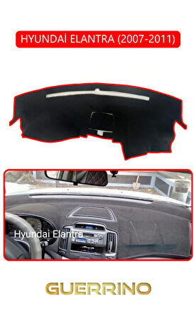HYUNDAİ ELANTRA 2007-2011TORPİDO KORUMA HALISI KIRMIZI KENAR