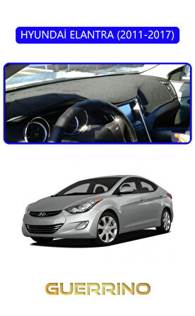 HYUNDAİ ELANTRA 2011-2017TORPİDO KORUMA HALISI MAVİ KENAR