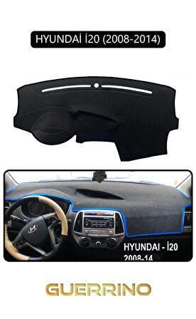 HYUNDAİ İ20 2008-2014TORPİDO KORUMA HALISI SİYAH KENAR