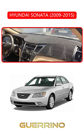 HYUNDAİ SONATA 2009-2015TORPİDO KORUMA HALISI KIRMIZI KENAR