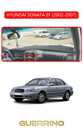 HYUNDAİ SONATA EF 2002-2007TORPİDO KORUMA HALISI KIRMIZI KENAR