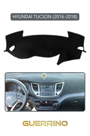 HYUNDAİ TUCSON 2016-2018TORPİDO KORUMA HALISI GRİ KENAR