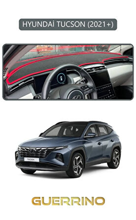 HYUNDAİ TUCSON 2021+TORPİDO KORUMA HALISI GRİ KENAR