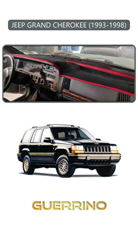 JEEP GRAND CHEROKEE 1993-1998TORPİDO KORUMA HALISI GRİ KENAR