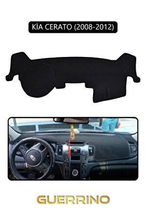 KİA CERATO 2008-2012TORPİDO KORUMA HALISI SİYAH KENAR
