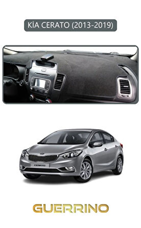 KİA CERATO 2013-2019TORPİDO KORUMA HALISI GRİ KENAR