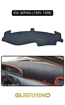 KİA SEPHİA 1995-1998TORPİDO KORUMA HALISI SİYAH KENAR
