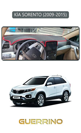 KİA SORENTO 2009-2015TORPİDO KORUMA HALISI GRİ KENAR