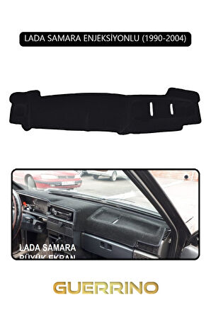 LADA SAMARA ENJEKSİYONLU 1990-2004TORPİDO KORUMA HALISI SİYAH KENAR