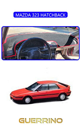 MAZDA 323 HATCHBACKTORPİDO KORUMA HALISI MAVİ KENAR