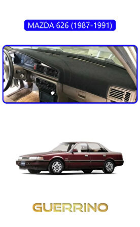 MAZDA 626 1987-1991TORPİDO KORUMA HALISI MAVİ KENAR