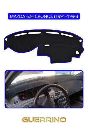MAZDA 626 CRONOS 1991-1996TORPİDO KORUMA HALISI MAVİ KENAR