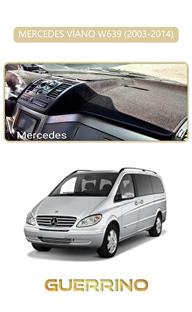 MERCEDES VİANO W639 2003-2014TORPİDO KORUMA HALISI BEJ KENAR