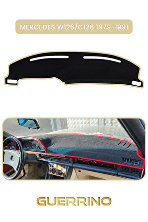MERCEDES W126/C126 1979-1991TORPİDO KORUMA HALISI BEJ KENAR