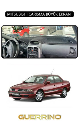 MITSUBISHI CARISMA BÜYÜK EKRAN TORPİDO KORUMA HALISI SİYAH KENAR