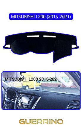 MITSUBISHI L200 2015-2021TORPİDO KORUMA HALISI MAVİ KENAR