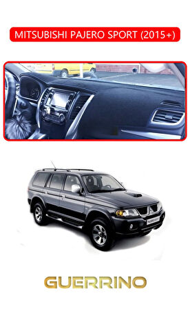 MITSUBISHI PAJERO SPORT 2015+TORPİDO KORUMA HALISI KIRMIZI KENAR