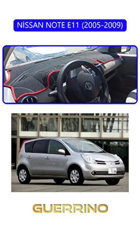 NİSSAN NOTE E11 2005-2009TORPİDO KORUMA HALISI MAVİ KENAR
