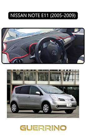 NİSSAN NOTE E11 2005-2009TORPİDO KORUMA HALISI SİYAH KENAR