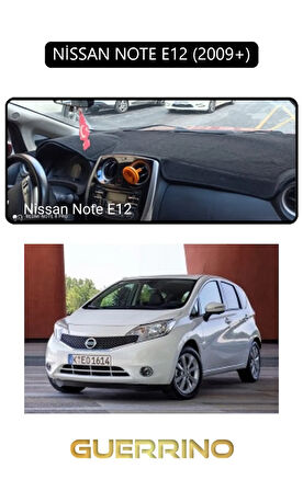 NİSSAN NOTE E12 2009+TORPİDO KORUMA HALISI SİYAH KENAR