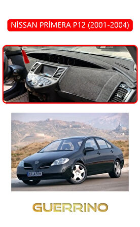 NİSSAN PRİMERA P12 2001-2004TORPİDO KORUMA HALISI KIRMIZI KENAR