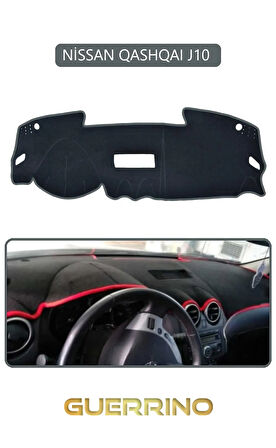 NİSSAN QASHQAI J10 TORPİDO KORUMA HALISI GRİ KENAR