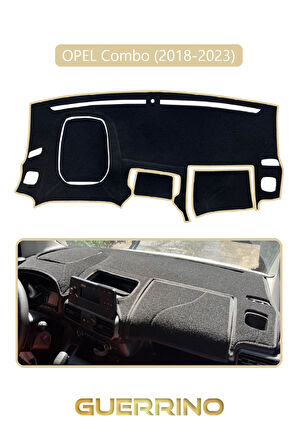 OPEL Combo 18+ (2018-2023)TORPİDO KORUMA HALISI BEJ KENAR