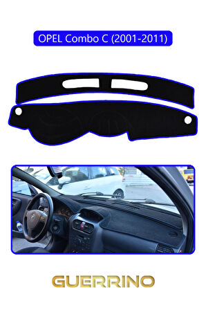 OPEL Combo C (2001-2011)TORPİDO KORUMA HALISI MAVİ KENAR