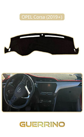 OPEL Corsa (2019 + )TORPİDO KORUMA HALISI BEJ KENAR
