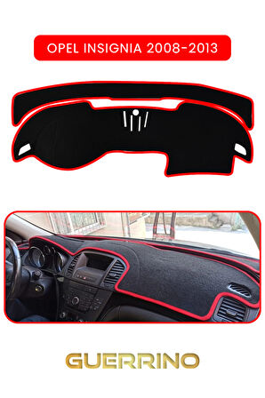 OPEL Insignia (2008-2013)TORPİDO KORUMA HALISI KIRMIZI KENAR