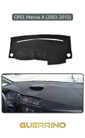 OPEL Meriva A (2003-2010)TORPİDO KORUMA HALISI GRİ KENAR