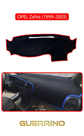 OPEL Zafira (1999-2003)TORPİDO KORUMA HALISI KIRMIZI KENAR