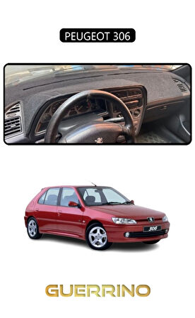 PEUGEOT 306TORPİDO KORUMA HALISI SİYAH KENAR