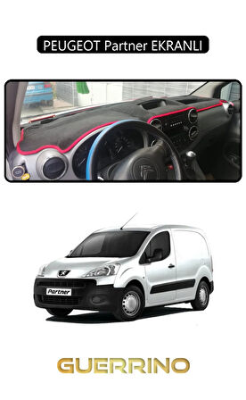 PEUGEOT Partner EKRANLITORPİDO KORUMA HALISI SİYAH KENAR