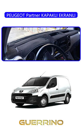 PEUGEOT Partner KAPAKLI EKRANLITORPİDO KORUMA HALISI MAVİ KENAR