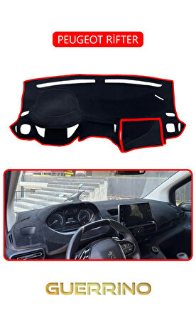 PEUGEOT RİFTERTORPİDO KORUMA HALISI KIRMIZI KENAR