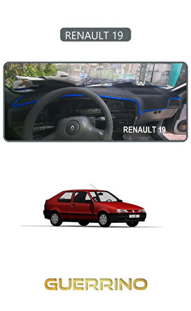 RENAULT 19 TORPİDO KORUMA HALISI GRİ KENAR