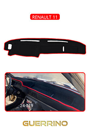 RENAULT 11TORPİDO KORUMA HALISI KIRMIZI KENAR
