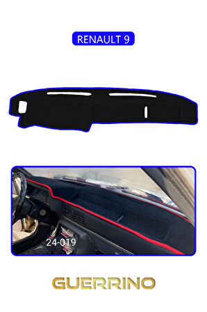 RENAULT 9 TORPİDO KORUMA HALISI MAVİ KENAR