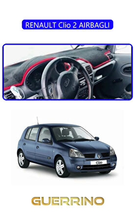 RENAULT Clio 2 AIRBAGLITORPİDO KORUMA HALISI MAVİ KENAR