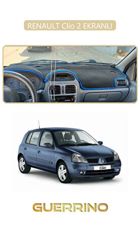 RENAULT Clio 2 EKRANLITORPİDO KORUMA HALISI BEJ KENAR
