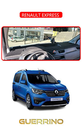 RENAULT EXPRESS TORPİDO KORUMA HALISI KIRMIZI KENAR