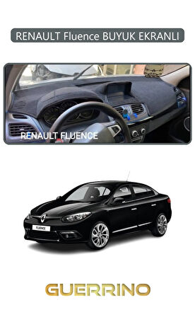 RENAULT Fluence BUYUK EKRANLITORPİDO KORUMA HALISI GRİ KENAR