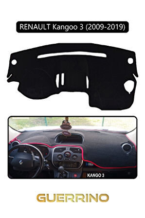 RENAULT Kangoo 3 (2007–now)TORPİDO KORUMA HALISI SİYAH KENAR