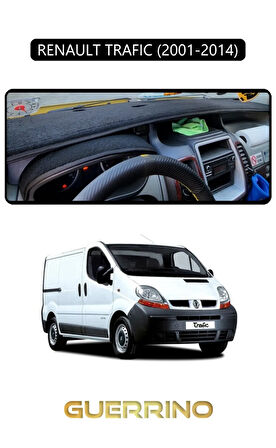 RENAULT TRAFIC (2001-2014)TORPİDO KORUMA HALISI SİYAH KENAR
