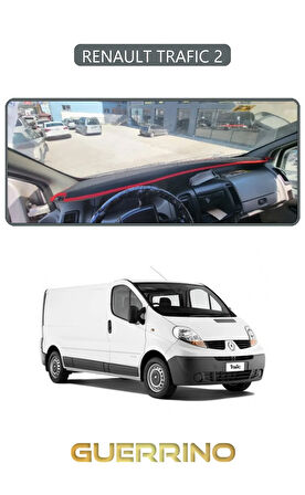 RENAULT TRAFIC 2TORPİDO KORUMA HALISI GRİ KENAR
