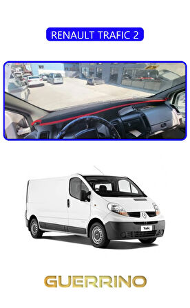 RENAULT TRAFIC 2TORPİDO KORUMA HALISI MAVİ KENAR