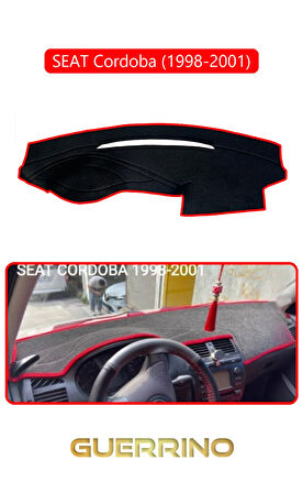 SEAT Cordoba (1998-2001)TORPİDO KORUMA HALISI KIRMIZI KENAR